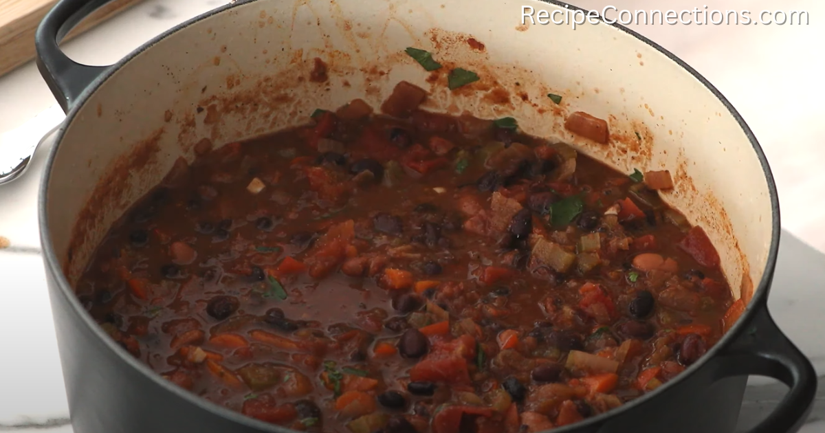 Vegetarian Chili Recipe - How to make at Home